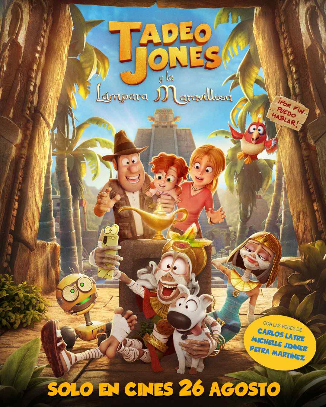 TADEO JONES Y LA LAMPARA MARAVILLOSA